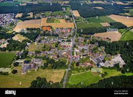 Dorsten-Hervest, 19.07.2016, aerial view, Germany, North Rhine-Westphalia,  Ruhr Area, Dorsten Stock Photo - Alamy
