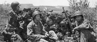 Saipan 27th Infantry Division On Top Of A Hill Over Looking The Canw Feilds Saipan War Of The Pacific Marine General