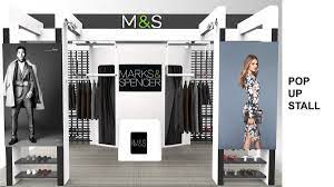 M S Pop Up Shop And Mock Up Runway On Behance Pop Up Shop Stand Design Design
