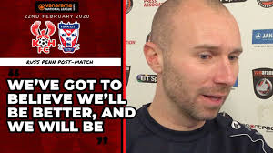 Russ Penn post-match: Harriers 0-1 York City 22-02-20