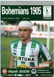 The football match between slovan liberec and bohemians 1905 has ended 1 1. Program Bohemians 1905 Slovan Liberec 2009 Aukro