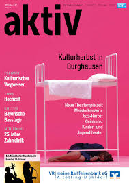 Find detailed information on arts, entertainment, and recreation companies in muhldorf a. Aktiv Oktober 2015 By Aktiv Das Regionalmagazin Issuu