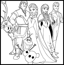 Imagenes De Frozen Para Colorear Dibujos De Frozen, dibujos colorear y manualidades recortar y pegar. imagenes de frozen para colorear