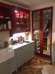 Countertop cabinets or cabinets that sit on the kitchen counter are something i've been noticing a lot lately. Freestanding Kitchens The Victorian Kitchen Company Kitchens Dublin