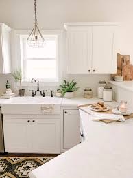 Classic white marble is coveted because it looks great in any style of kitchen, paired with any other type of material. Laminate Carrara Marble Kitchen Countertops Sarah Jane Christy
