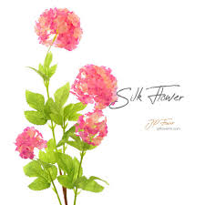 日本雪球花-絲花/仿真花-ss114