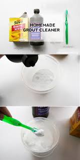 This Homemade Grout Cleaner Is Super Easy To Make And Works Just As Well As The Store Bought Versio Homemade Grout Cleaner Grout Cleaner Safe Cleaning Products