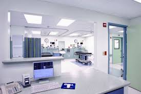 Emergency Department Mjpaia Architecture Design Planning Hospital Interior Design Hospital Interior Nurses Station