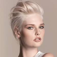 Nordic Blonde Goldwell Step By Step Behindthechair Com In 2021 Nordic Blonde Blonde Pixie Hair Short Platinum Blonde Hair