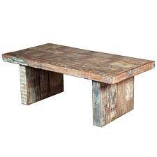 Distressed, wood, coffee tables : Rustic Mission Reclaimed Wood Distressed Coffee Table