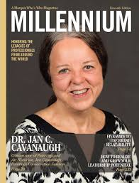 Jan C. Cavanaugh, PhD, MAC, Featured in Marquis Who's Who Millennium  Magazine