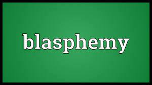 Blasphemy is the act of insulting or showing contempt or lack of reverence to a deity, or sacred things, or toward something considered sacred or inviolable. Blasphemy Meaning Youtube