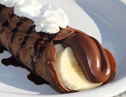 Emmy De Chocolate Nutella Banana Crepes With Kahlua Fudge Sauce Recipe Kahlua Recipes Food Banana Nutella