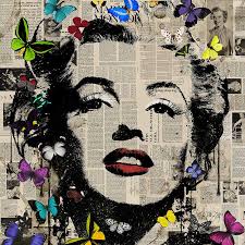 This photo was the inspiration of a sculpture by seward johnson. Veebee Art Design Veebee Marilyn Monroe Butterflies 3