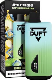 Одноразовая электронная сигарета Duft 10000 Apple Pear Cider M купить в  Москве по цене 1849 руб