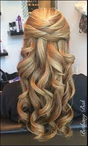 Elegant Half Up Style Bridal Hair Bridal Hair Half Up Half Up Hair Long Hair Styles
