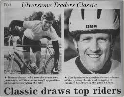 Marcus Burns and Tim Jamieson favoured to win the 1993 Ulverstone Traders  Classic. Advocate photo.