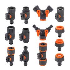 4 Pack Garden Hose to 1/2 Inch Drip Irrigation Tubing Adapter