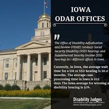 Iowa Odar Offices Disability Judges Social Security Disability Iowa Administrative Law