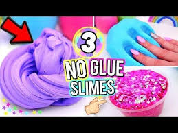 Je Teste 3 Recettes De Slime Sans Colle Sans Borax Sans Liquide Pour Lentilles Youtube Diy Slime Recipe Diy Fluffy Slime Slime No Glue