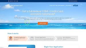 Provide your credit card number, cvv number, expiry date of the credit card and your date of birth and click on 'proceed'. First Access Card Youtube