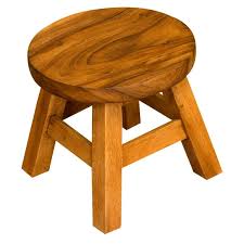 Monkey Pod Wood Stool Short Wood Stool Monkey Pod Wood Stool