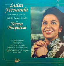 Federico Moreno Torroba: Luisa Fernanda (Lyric Comedy in 3 Acts)