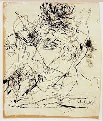 Topcat77 Jackson Pollock Self Portrait Ions In The Ether Jackson Pollock Jackson Pollock Art Pollock Art