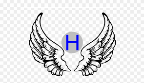 Maybe you would like to learn more about one of these? Flying H Clip Art At Clker Angel Wings Drawing Simple Free Transparent Png Clipart Images Download