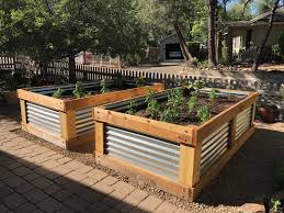 Old railroad ties are often used for terracing or for building raised beds. Backyard Gardener Raised Bed Construction April 8 2020