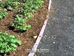 Terrace board provides a textured, wood grained look to your landscape edging. Lawn Header Board Edging Youtube