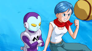 The franchise features an ensemble cast of characters and takes place in a fictional universe, the same world as toriyama's other work dr. Dragon Ball Super 036 08 Bulma And Jaco Clouded Anime