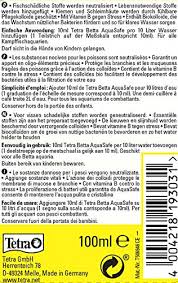 Make your betta's aquarium water safe and healthy with tetra bettasafe aquarium water conditioner. Tetra Betta Aquasafe 100 Ml Buy Online In Jamaica At Jamaica Desertcart Com Productid 55349505