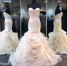 Get the best deals on wedding dresses mermaid strapless and save up to 70% off at poshmark now! Strapless Sweetheart Mermaid Wedding Dress With Ruffled Skirt On Luulla