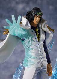 Örnek olarak enies lobby'e buster call'ı göndermesini verebiliriz. Statuette Figuarts Zero One Piece Amiral Kuzan Aokiji Manga