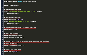 Maybe you would like to learn more about one of these? Python Pynput Mouse Scroll Wheel Click Code Example