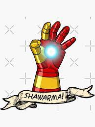 Iron Man Hand Stickers for Sale | Redbubble