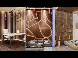 Stone cladding and brick details put the final touch to the design. Gorgeous Wooden Wall Panel Design Ideas For Modern Home Interior Youtube