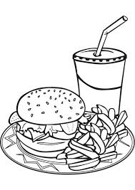 Drawing Junk Food Trio Coloring Page Download Print Online Coloring Pages For Free Color Nimbu Food Coloring Pages Coloring Pages For Kids Coloring Pages
