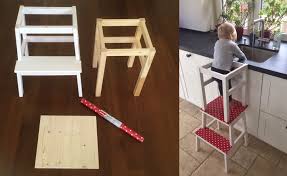 Mit bleistift vorher die genaue kinderküche selber bauen. Lernturm Ganz Einfach Selbst Gebaut Ikea Hack Kunterbunt Und Lebensfroh