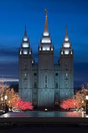 Mormon Temple Christmas Lights By Douglas Pulsipher Mormon Temples Temple Salt Lake Temple