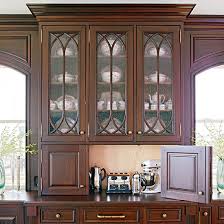 glass front cabinetry better homes