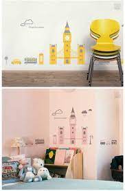 楽天市場 在庫限り 1 000円ポッキリセール ウォールステッカー 子供部屋 はがせる 壁 窓 リフォーム 北欧 転写 リビング 壁シール wallsticker インテリアシール 寝室 キッズ 子ども部屋 イギリス 景色 サンサンフー ロンドンブリッジ インテリア生活雑貨の