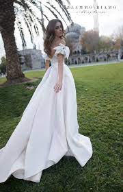 Wedding Gown Blammo Biamo Malika Luxx Nova Wedding Dresses Wedding Dresses Satin Minimal Wedding Dress