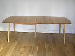 To relax during and after a pleasant meal, choose stylish kitchen table sets. Original Ercol Vintage Plank Elm Grand Extending Dining 10 Ten Seat Table Table And Chairs Furniture Retro Furniture