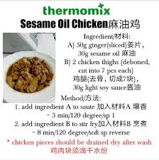 Sesame Chicken Thermomix Recipes Real Food Recipes Sesame Oil Chicken
