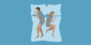Chaque pulsation est une ode à l'amour. 3 Positions Pour Dormir Qui Annoncent La Fin Du Couple Marie Claire