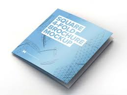 Free Square 4 Fold Brochure Mockup Mockuplove Brochure Mockup Psd Free Brochure Mockup Free Brochure Mockup Psd