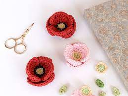 Crochet this beautiful pattern to compliment your kitchen or bath. 16 Free Crochet Flower Patterns