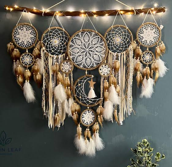 Dreamcatcher Moon and Stars Hanging Over the Bed, Large Dream Catcher, Dream  Catcher Wall Hanging, Giant Dream Catcher, Dream Catcher - Etsy